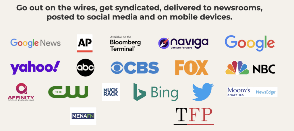 press release distribution